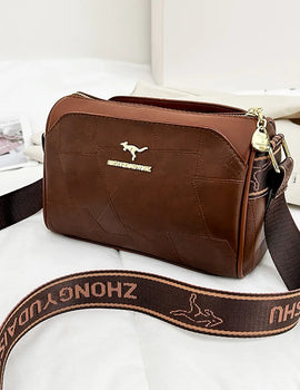 Splicing Shoulder Bag Soft Leather Female Wallet Crossbody Bag Messenger Bags Luxury Designer