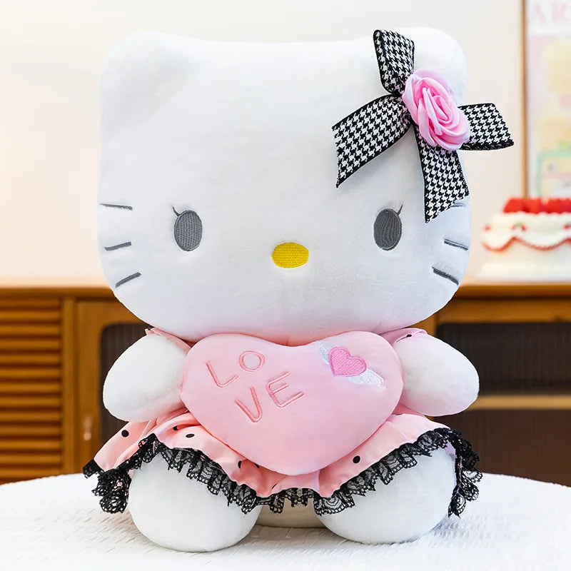 Cute Cat Character Plush Stuffed Doll Toy