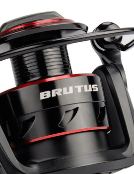 Brutus Super Light Spinning Fishing Reel 8KG Max Drag 5.2:1 Gear Ratio Freshwater Carp Fishing Coil