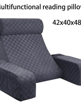 Home Bed Reading Pillow Cushion Adjustable Adult Headrest Pillow Perfect for Watching TV Reading Gaming or Resting Decoration 이불