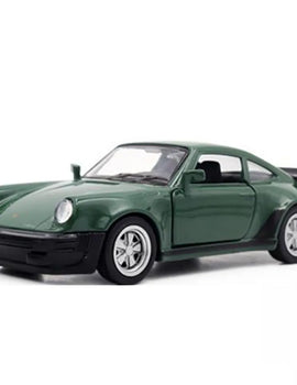 1/36 Scale Porsche 911 Turbo Toy Car Model Alloy Diecast Retro Racing with Pull Back Scale Model Car Toy for Boy Gift Collection