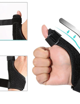 Thumb Splint Support Brace for Tenosynovitis Arthritis Tendonitis Trigger Thumb Immobilizer Fits Men Women Left and Right