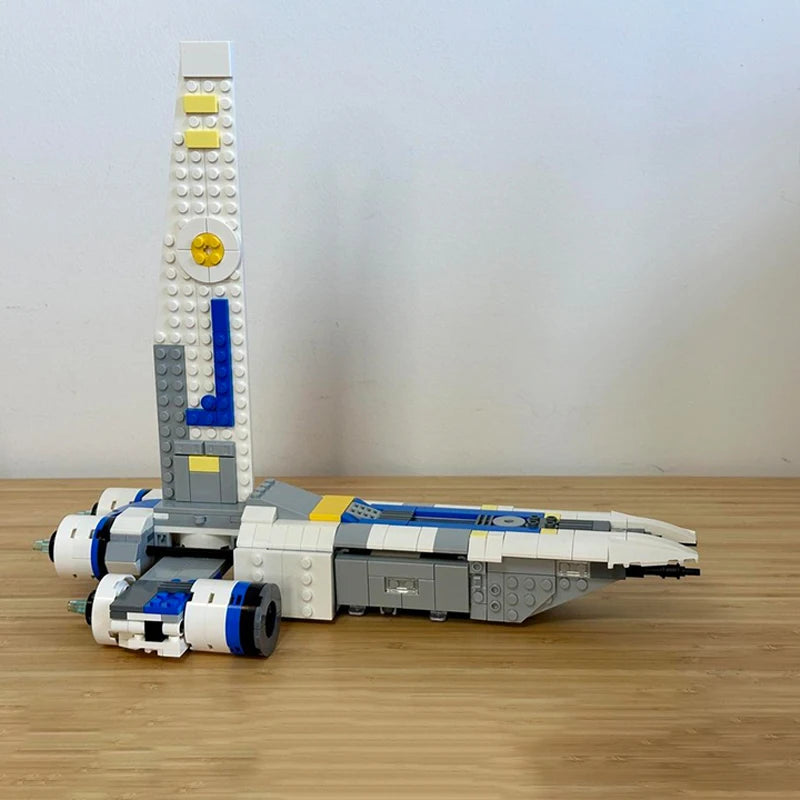487PCS Star Batter U-Wing Starfighter 6-in-1 Bundle Rebel Fighter Multi-Functional MOC DIY Building Blocks Birthday Toys Gift