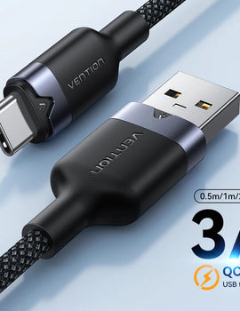 USB C Cable Quick Charge 3.0 USB Cable Fast Charging Cable Type C for Huawei Xiaomi 13 USB-C Charger Wire Data Cable