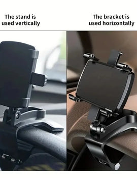Car Phone Holder Stand Universal Dashboard Car Clip Mount Cell Mobile Phone Support in Car Bracket For iPhone Samsung Xiaomi