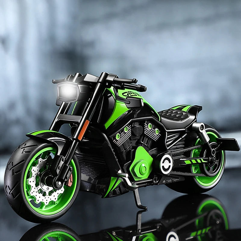 Diecast V Rod Night Rod Special Cruiser Motorcycle Model 1 to 10 Scale