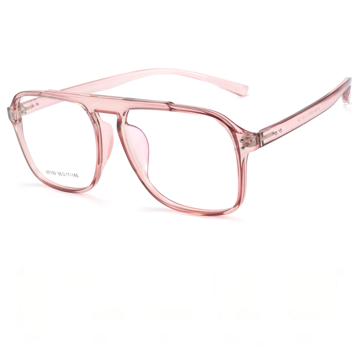 Mens Retro Pilot Double Bridge Progressive Multifocal Prescription Glasses