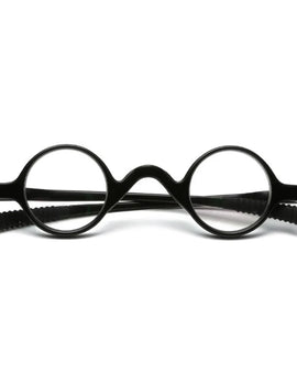 Tiny Reading Glasses Men Retro Vintage Smart Glasses Black Frame