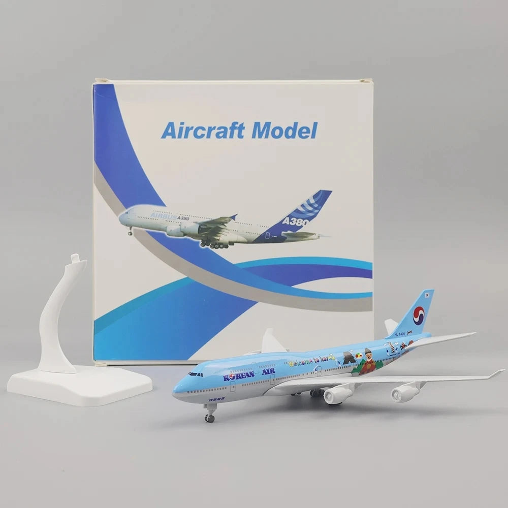 20CM Korea Boeing 747 Aircraft Model