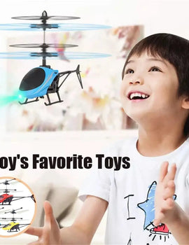 Rechargeable Mini RC Drone Remote Safe Fall-resistant RC Helicopters Drone Toys