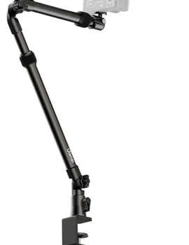 Camera Desk Setup Stand Adjustable Desk Mount with Holding Arm Max Load 2KG for Mirrorless Camera Microphone