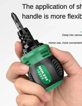 High quality ratchet screwdriver set with multifunctional adjustable inner cross shaped triangular plum blossom shaped screwdriv