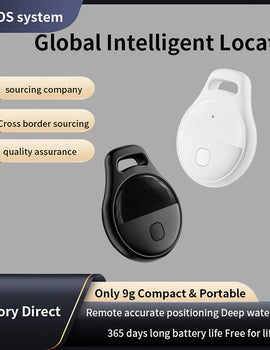 Mini Anti-lost Tracker Global Precision Positioning Locator With Find My App Extended Battery Life For Pets Elderly