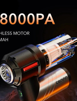 Car Vacuum Cleaner High Wireless Portable Handheld Mini Vacuum Cleaner Cordless Strong Suction Car Cleaner Home Appliance