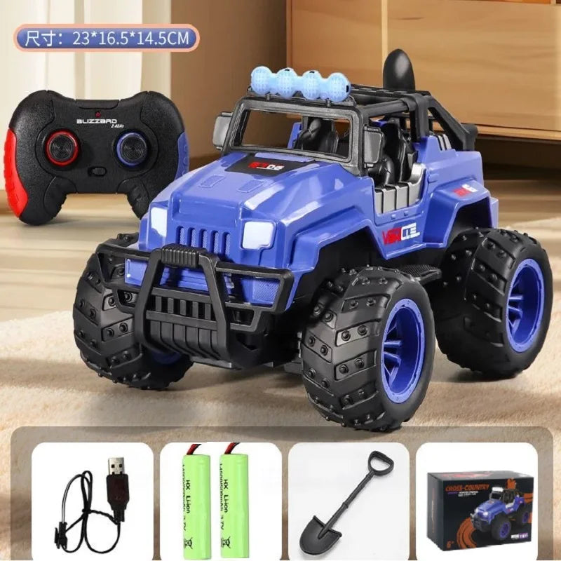 Pink Remote Control Off Road Climbing Car Toy