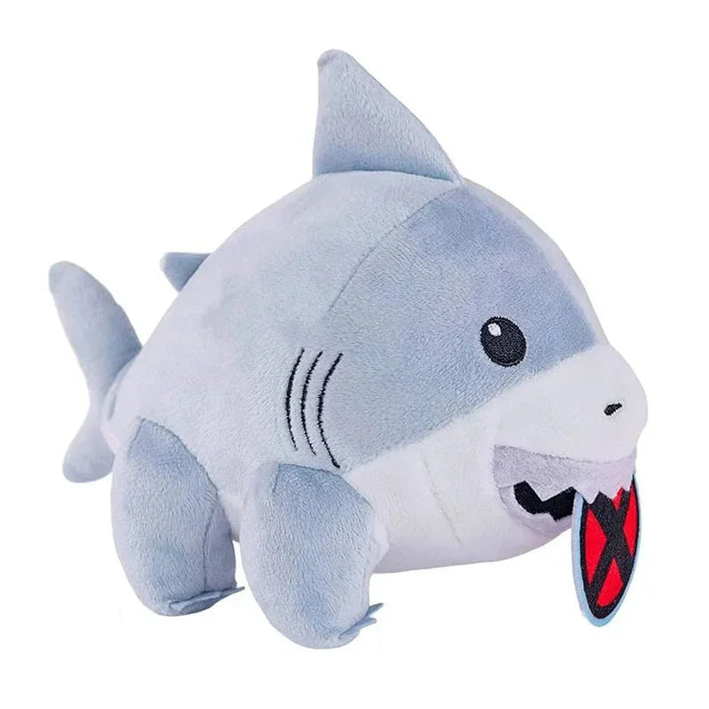 20cm Cute Cartoon Shark Plush Toy Soft Stuffed Animal Doll