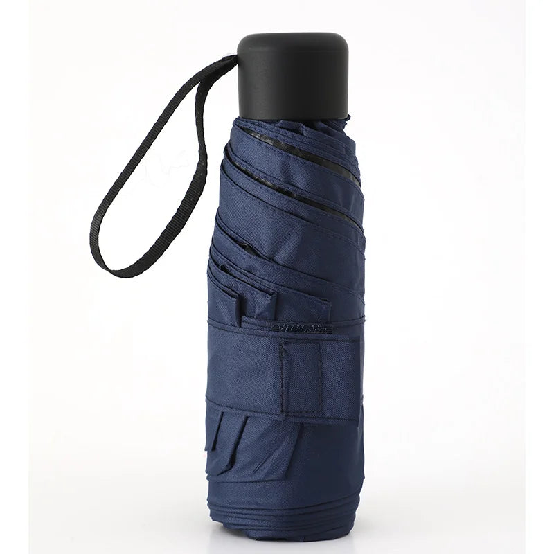 Ultralight Mini Folding Umbrella Compact Windproof Travel Sun Rain Protection