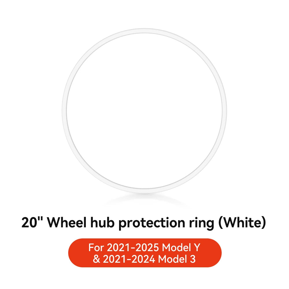 Wheel Hub Protection Ring Rim Cover for Tesla Model 3 and Model Y 2019 2025 19 to 20 Inch High Performance