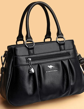 Luxury Handbags Women Bags Designer 3 Layers Leather Hand Bags Big Capacity Tote Bag for Women Vintage Top-handle Shoulder Bags