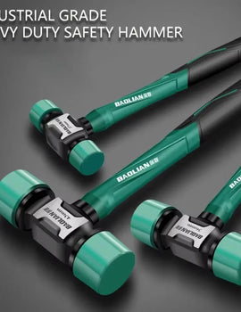 Rubber Hammer Transformable Multifunctional High Resilience Rubber Hammer Anti-vibration and Non-slip Professional Work Tools