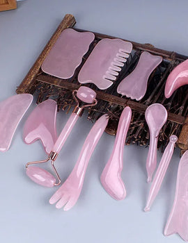 Resin Guasha Scraping Massage Scraper Face Neck Skin Massager Acupuncture Gua Sha Board Acupoint Face Eye Care SPA Massage Tool