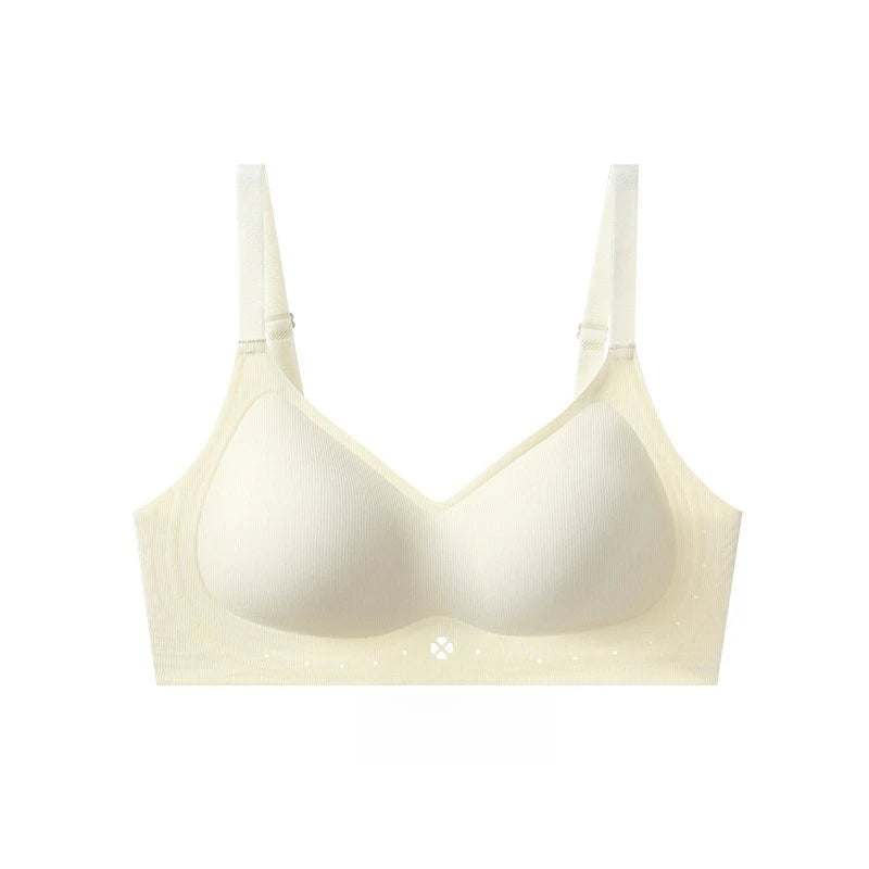 Womens Seamless Wireless Push Up Everyday Bra
