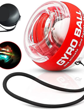 Gyroscopic Power Trainball Autostart Range Gyro Power Wrist Ball with LED Lights Arm Hand Muscle Force Trainer Fitness Equipment