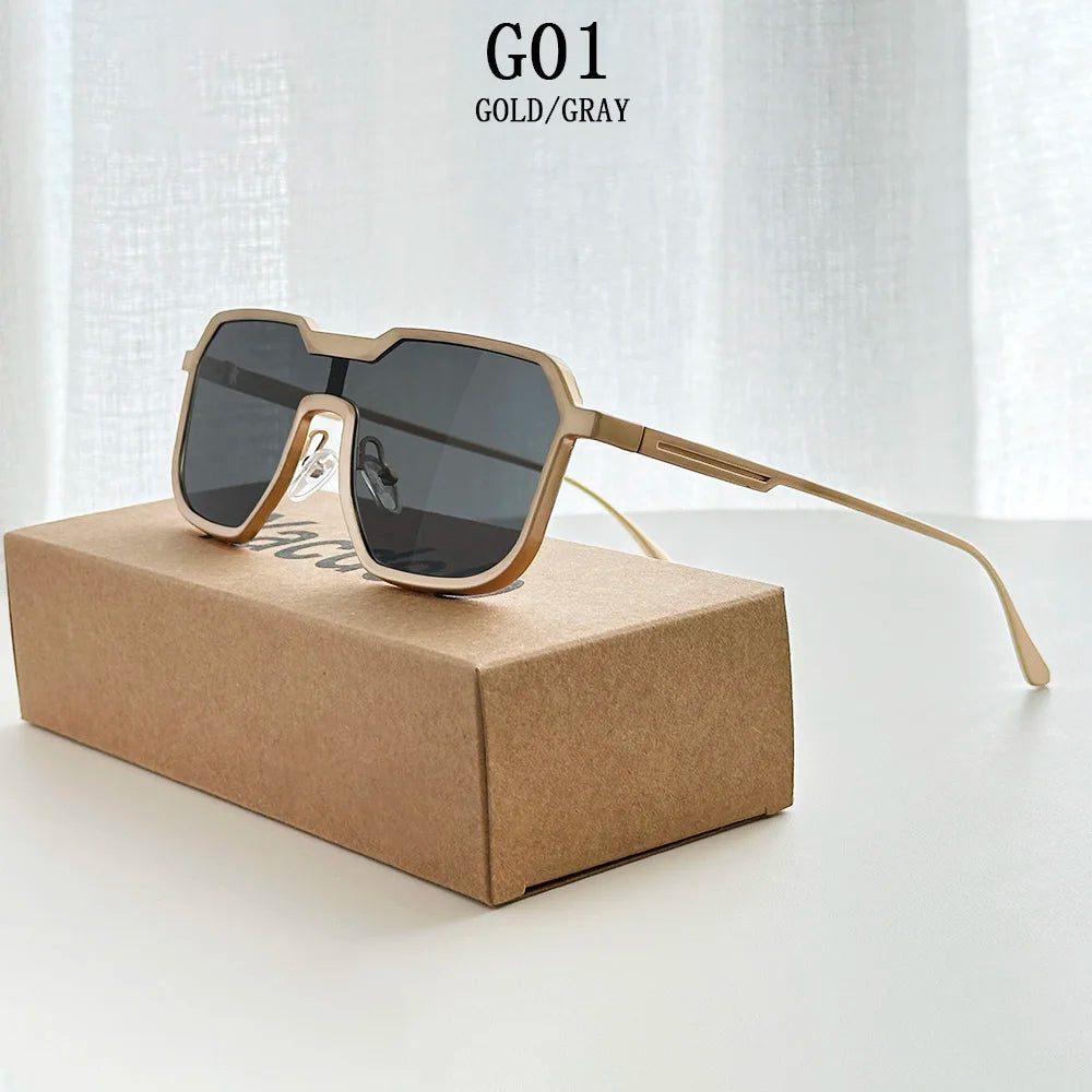 Vintage Steampunk Sunglasses With UV400 Protection