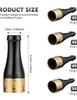 Cigar Mouthpiece for Men and Women Portable 4 Size Cigar Holder Set