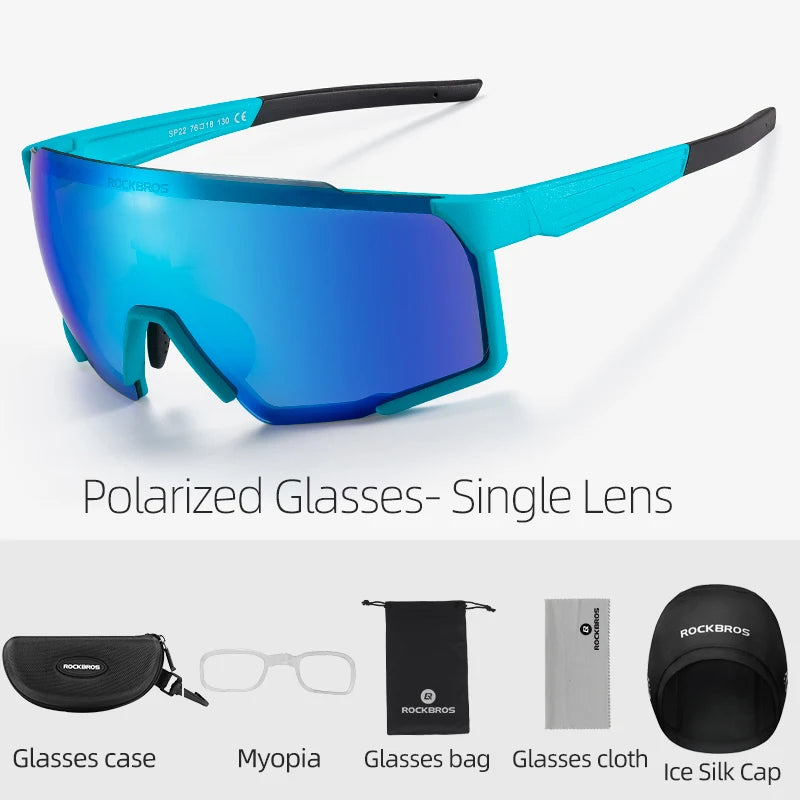 Cycling Glasses Polarized / Photochromic Lens Bike Sunglasses Men Women Glasses Eyewear Sports MTB Road Cycling Goggles
