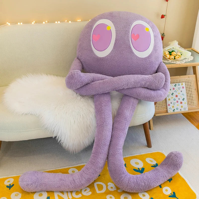 Large Octopus Plush Stuffed Doll Long Legs Toy