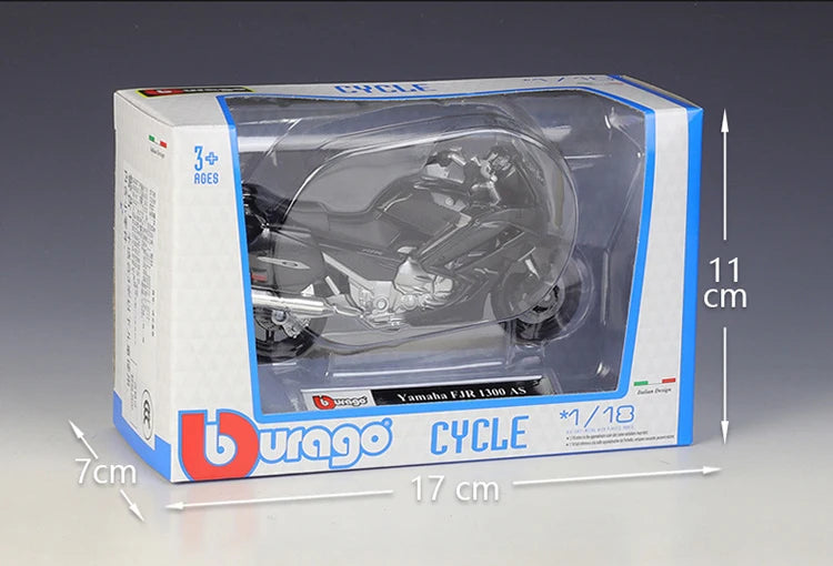 1 18 Scale Yamaha FJR1300AS Diecast Motorcycle Model