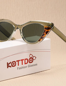 Vintage Cat Eye Sunglasses for Women UV400 Eyewear