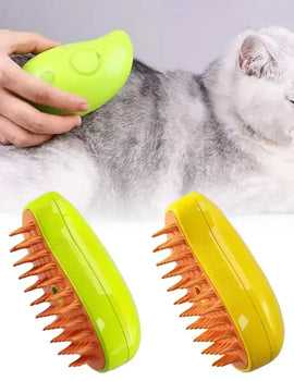 Cat Steam Brush Steamy Dog Brush 3 in 1 Electric Spray Cat Hair Brushes for Massage Pet Grooming Comb Hair Removal Combs