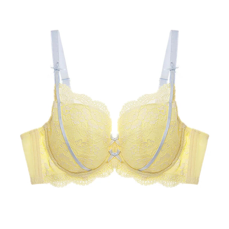 Womens Lace Minimizer Underwire Push Up Bra