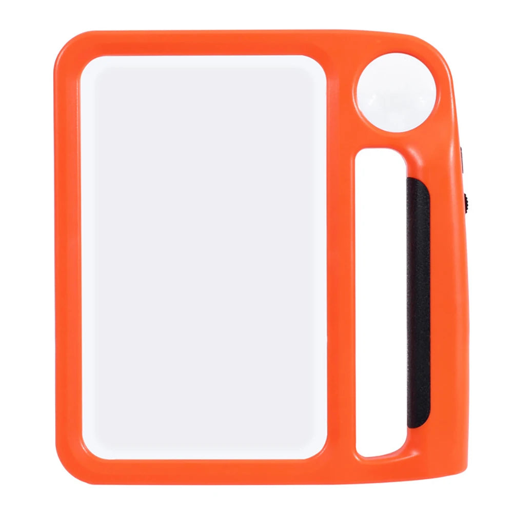 5X 10X Rechargeable Full Page Magnifier with 3 Light Modes