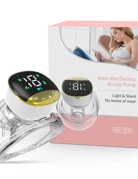 Wearable Hands-free Device Auto Suck 180ml Bottles Silicone Free Care Single Wearable Milk Breastfeeding Breast Pump