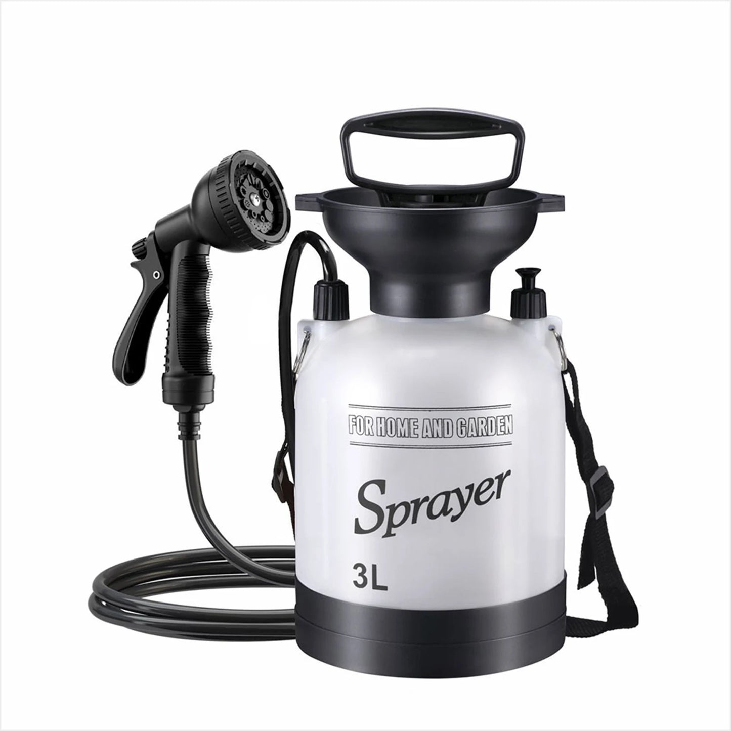 Portable Manual Pressure Camping Shower 3L 5L 8L