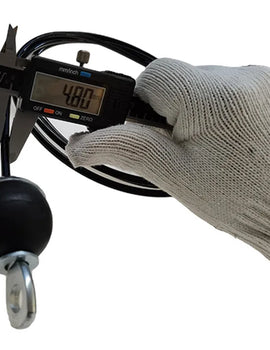 1.4/1.8/2/2.5M Steel Wire Rope DIY Heavy Duty Multi Gym Cable Fitness Pulley Machine Home Fitness Exercise Equipment Accessories