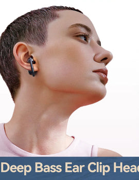 F60 Open Ear 360° Panoramic Sound Headphones Deep Bass Earphones Hi-Pure Original High Lossless Quality Sound Headset