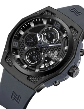 Larger Dial Men Military Watches Male High-end Quartz Calendar Fashion Design Wrist Watches PU Waterproof Clock