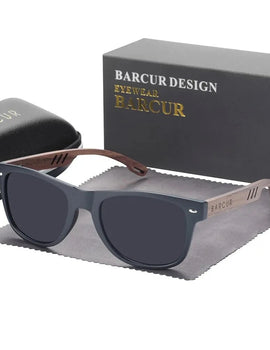 Design Wood Sun Glasses Man Natural Walnut Sunglasses Women Eyeglasses Polarizing Glasses UV Protection Eyewear