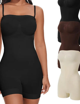 Strapless Shapewear Bodysuit Butt Lifter Body Shaper for Women Under Dress Tummy Control full Body Shapewear