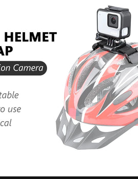 for Go Pro Adjustable Bike Helmet Strap Head Hero 11 10 9 8 7 for Insta360 X3 ONE X2 for OSMO Action Xiaomi Yi VP201X