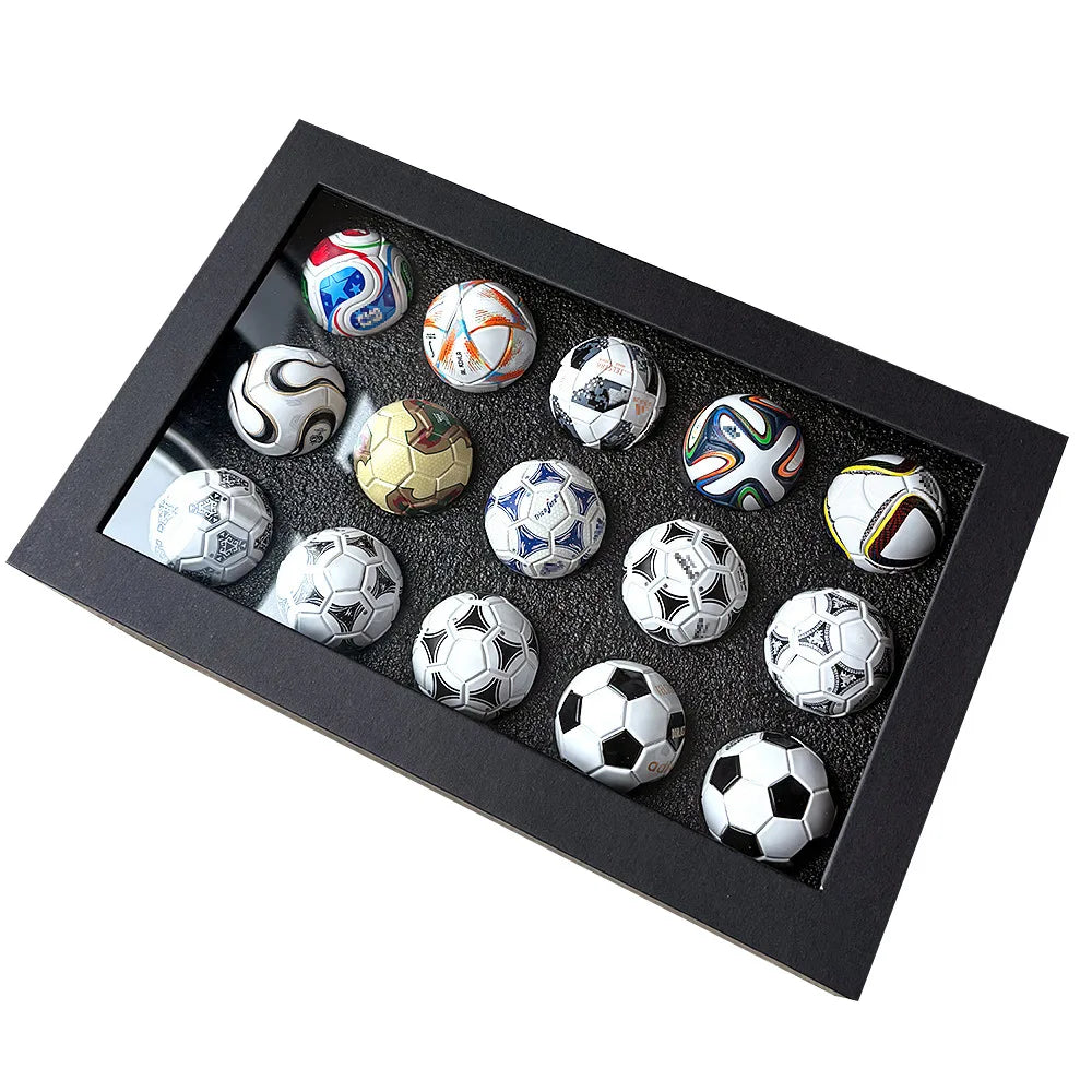 2026 Mini Soccer Ball Collectible Set 15 Piece Football Fan Souvenir