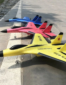 FX620 RC Plane Drone SU35 2.4G Fixed Wing Fighter Electric Toys Airplane Glider EPP Foam Toys Boys Gift