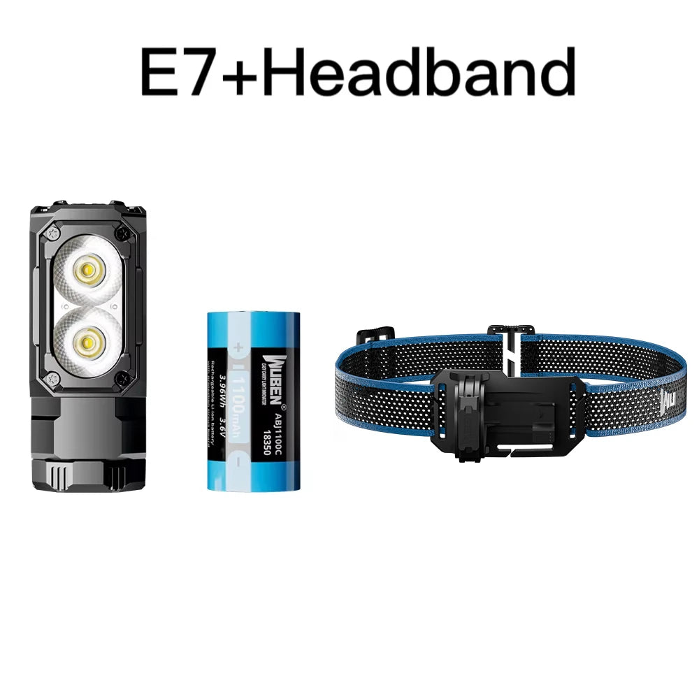 1800 Lumen Rechargeable Mini LED Flashlight With Type C Charging