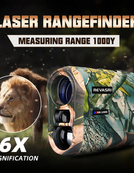 Laser Rangefinder 1000M Hunting Range Finder with Rechargeable Battery Outdoor Target Acquisition Technology Monoculars
