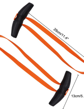 Pull Up Handles Rubber Neutral Grip Heavy Duty Cable Machine Handles Weight-lifting Multifunction Gym Equipment