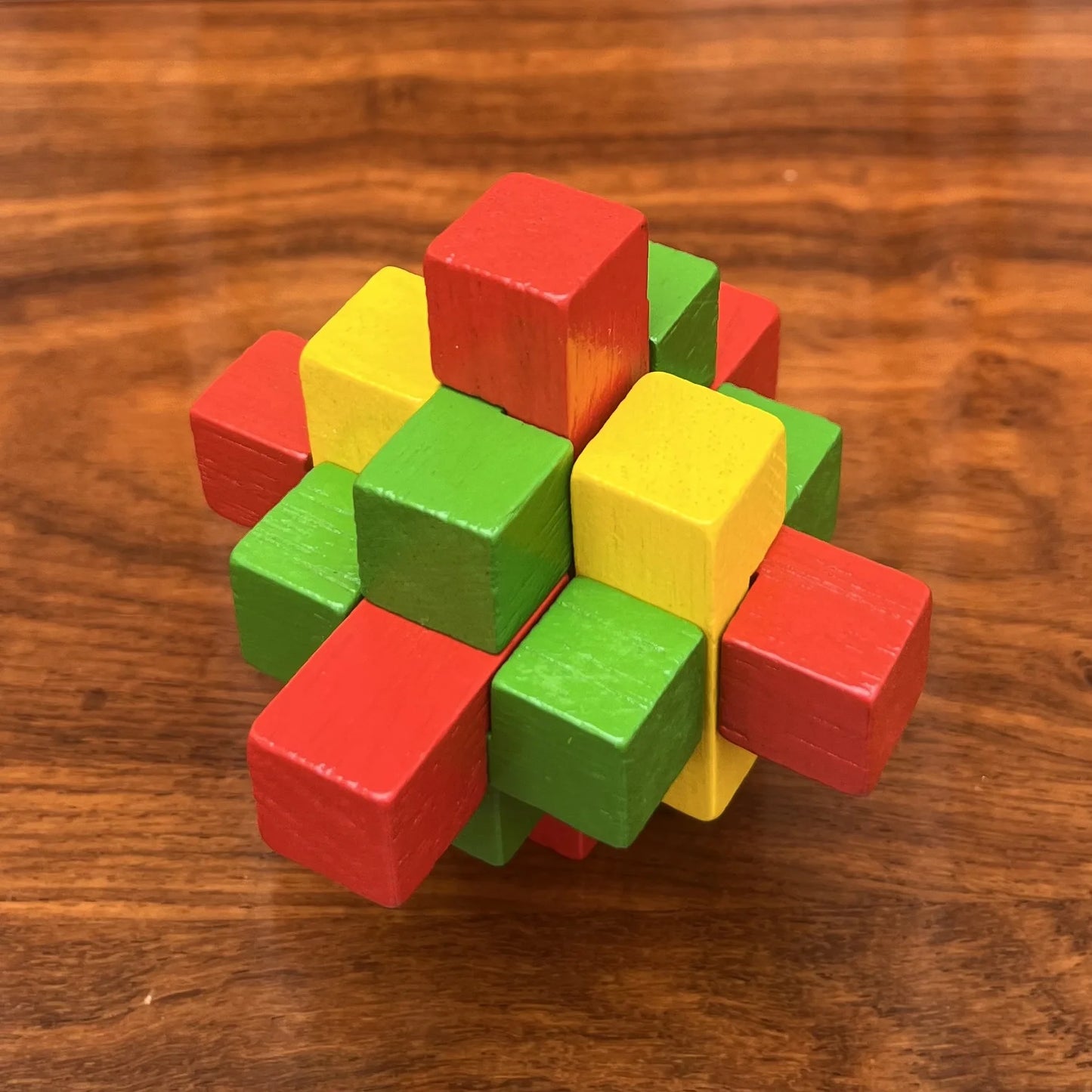 Wooden Kong Ming Lock Lu Ban Lock IQ Brain Teaser Puzzle Games 3D Puzzles for Adults Montessori Educational Toys